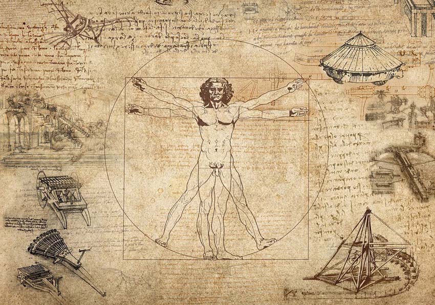 event image:"Hombre de Vitruvio” de Leonardo da Vinci